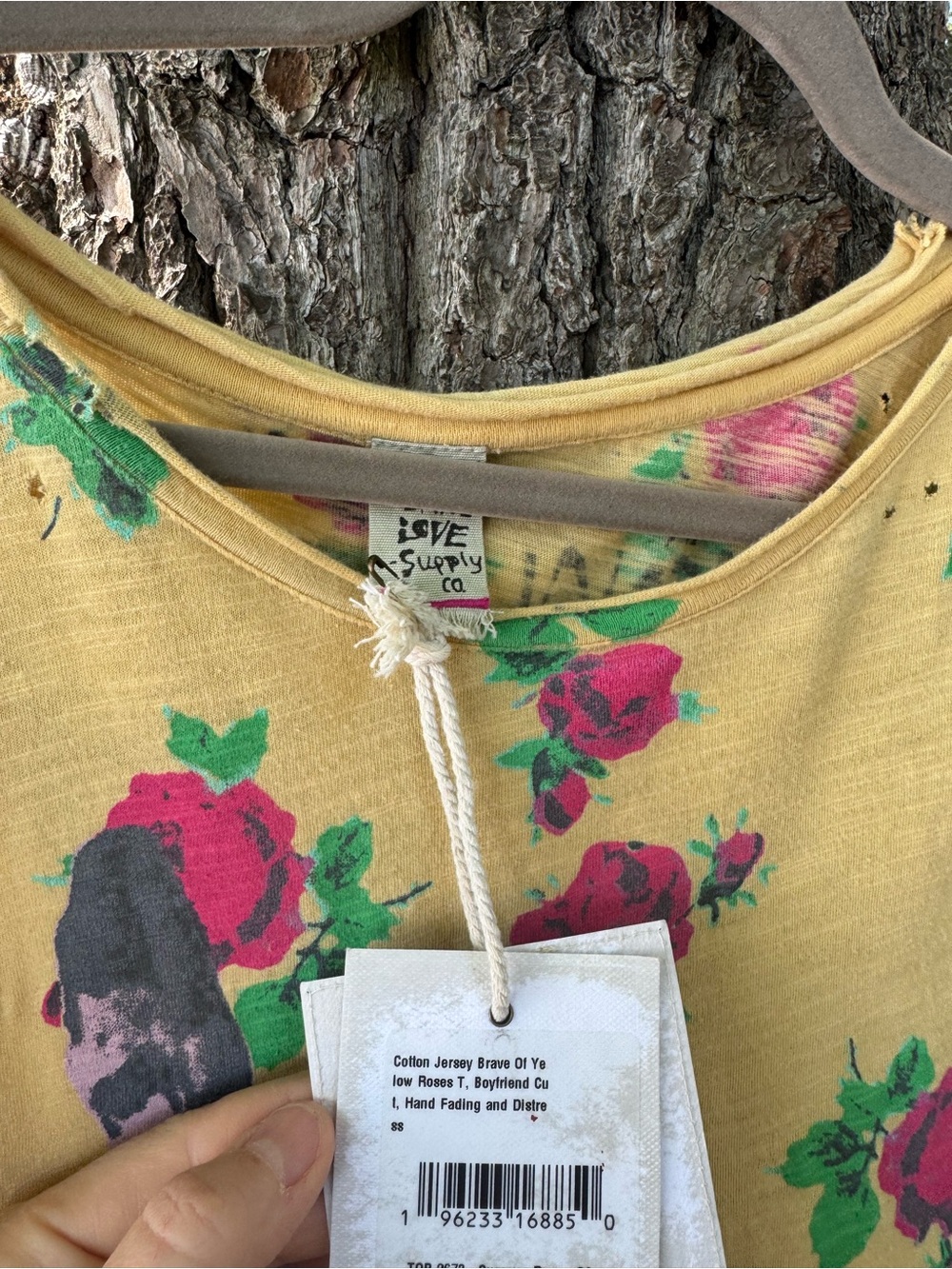 Magnolia Pearl Brave of Yellow Roses Tee - Picture 3 of 11